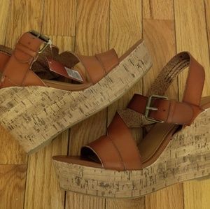 Mossimo Faux Leather Wedges - 4.5 in
